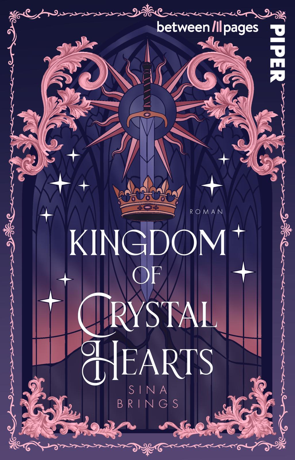 Das Cover von Kingdom of crystal Hearts von Sina Brings.