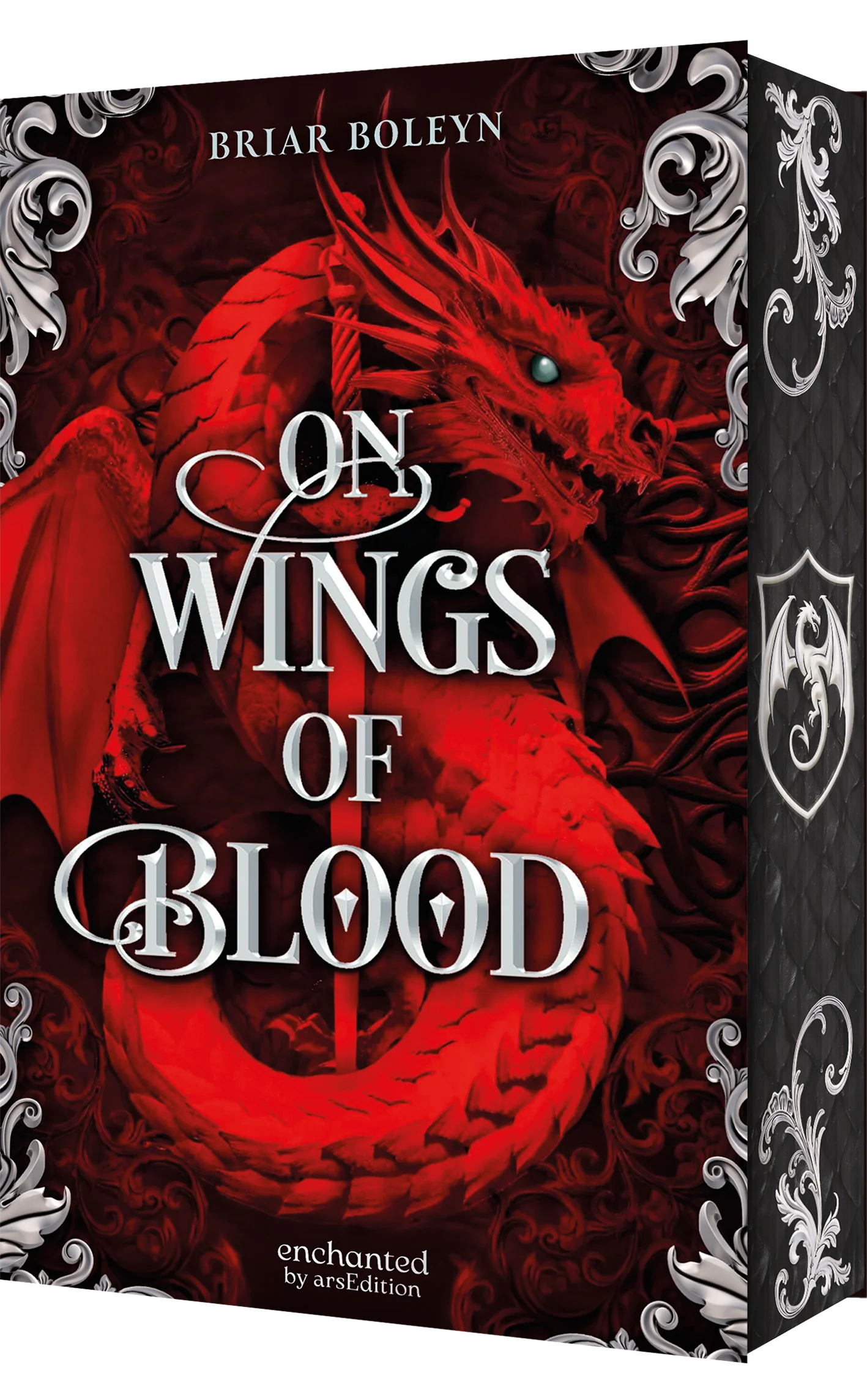 Das Cover von On Wings of Blood von Briar Boleyn.