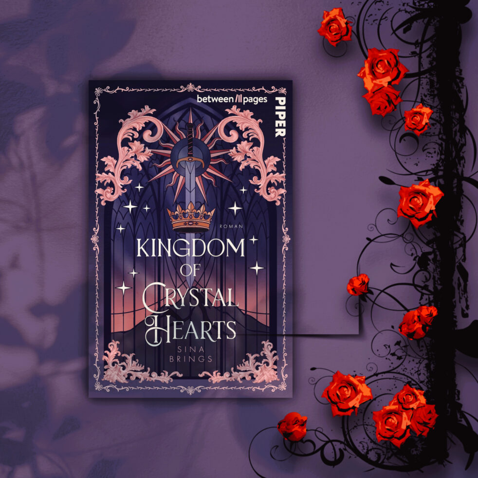 Das Cover von Kingdom of crystal Hearts von Sina Brings.