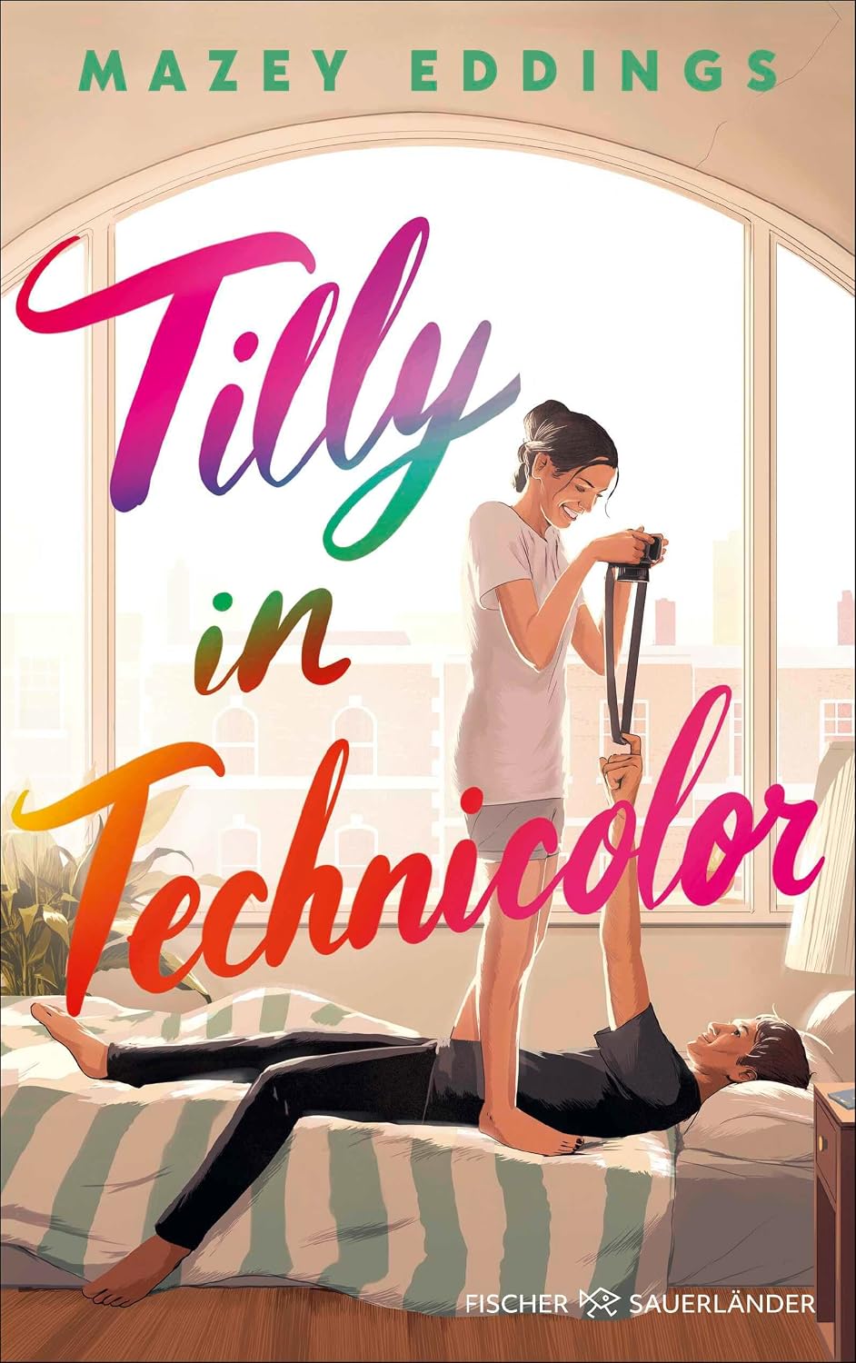 Das Cover von Tilly in Technicolor von Mazey Eddings.